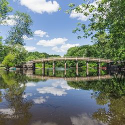old north bridge over the Concord River