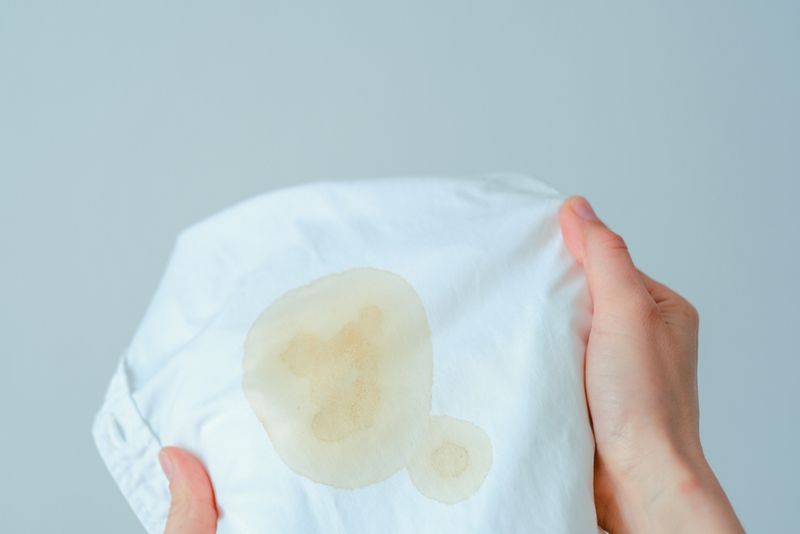 Stain on clothes 